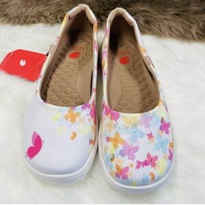 Colorful Butterfly Print UIN Shoes
